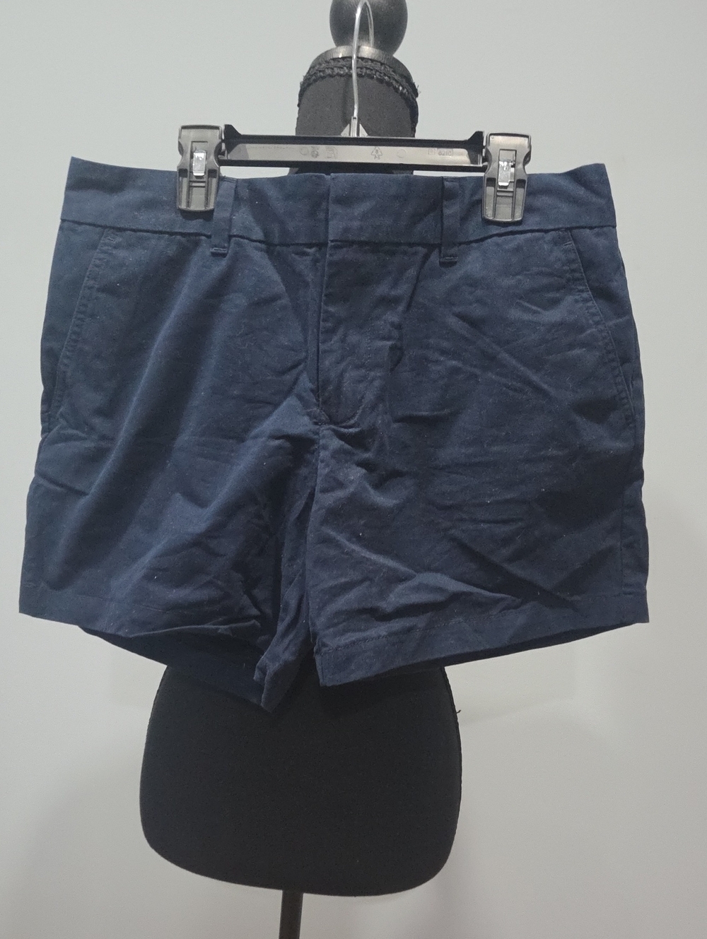 Tommy Hilfiger Navy Women's Cotton Blend Shorts